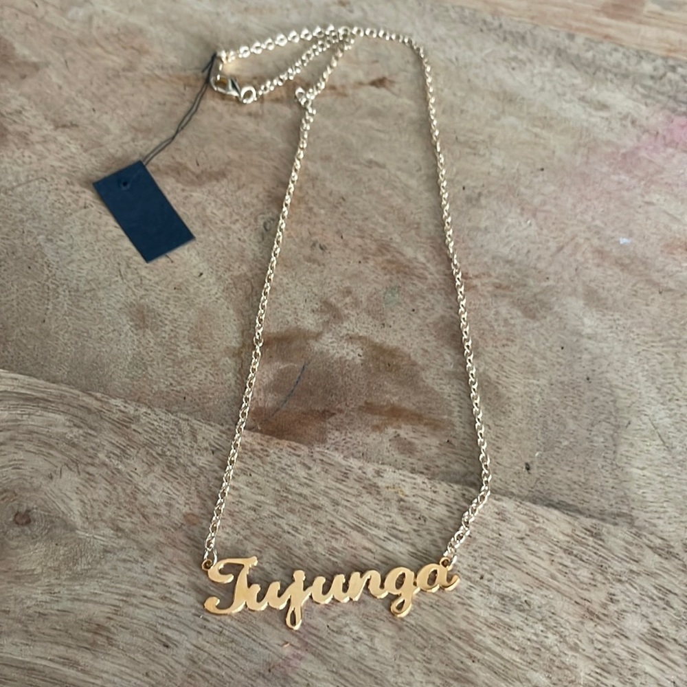 Nameplate necklace Tujunga (Los Angeles) - 16” - 1 necklace